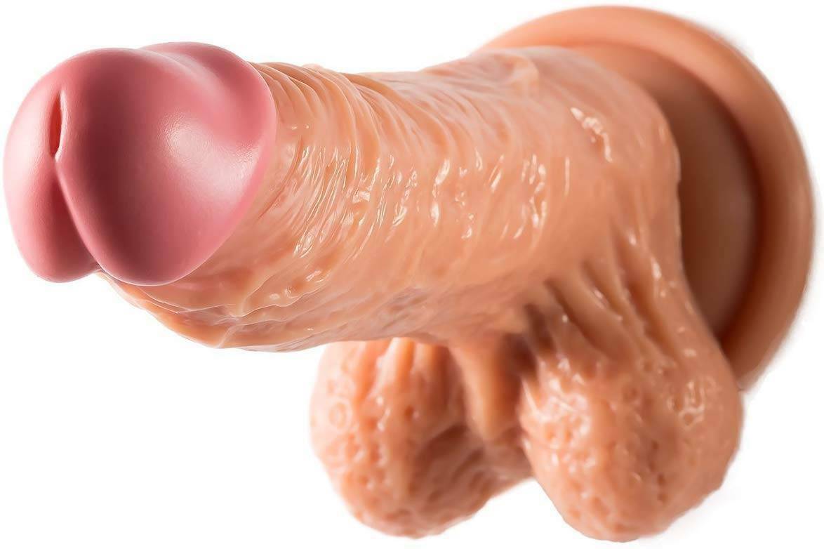 Telescopic Thrusting Heating Dildo Prostate Stimulation Vibrator