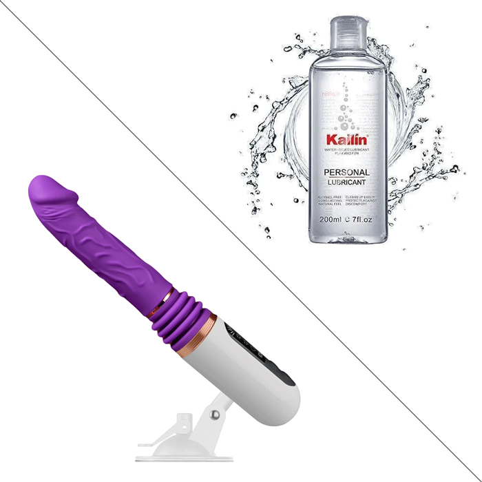 5 Thrusting 8 Vibrating Flexible Bending Dildo