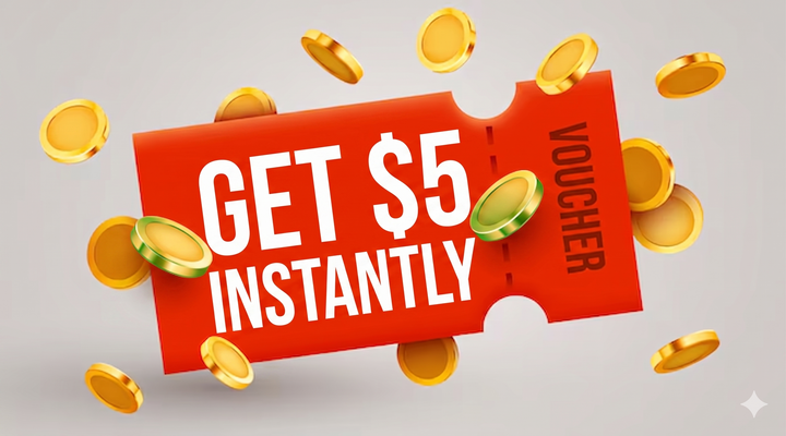 Act fast — get $5 off your order instantly!