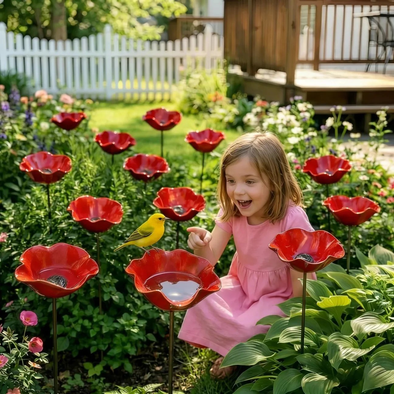 🐦 Mini Bird Bath & Pollinator Water Station - 49% OFF- ✨ Attract Birds & Beneficial Insects