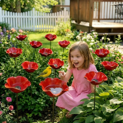 🐦 Mini Bird Bath & Pollinator Water Station - 49% OFF- ✨ Attract Birds & Beneficial Insects