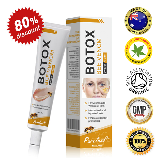(Made and Shipped from USA) 🧑‍⚕️ Botox Bee Venom Wrinkle Removal Cream- LAST DAY 70% OFF🧑‍⚕️