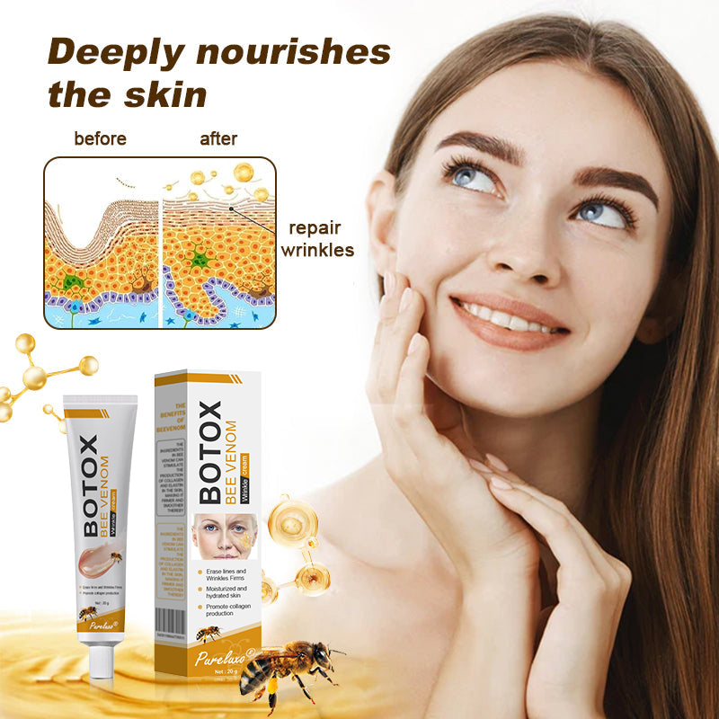 (Made and Shipped from USA) 🧑‍⚕️ Botox Bee Venom Wrinkle Removal Cream- LAST DAY 70% OFF🧑‍⚕️