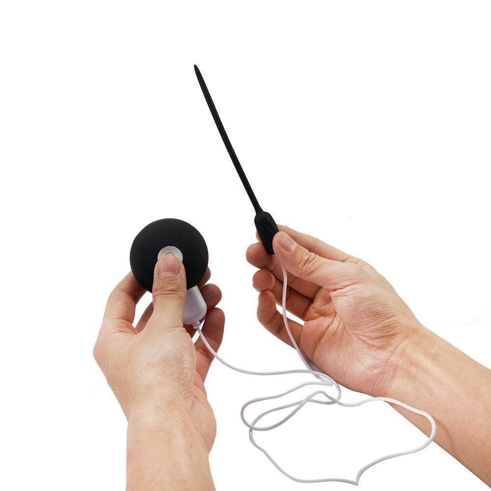 Full Silicone Urethral Plug Dilator with 20 Vibration Modes