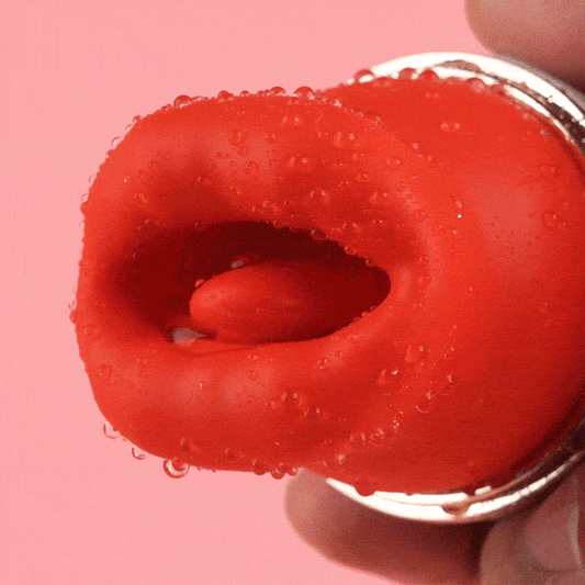 Seraphina - Mouth Tongue 4 In 1 Licking& Biting & Sucking & Vibrating Clitoral Vibrator