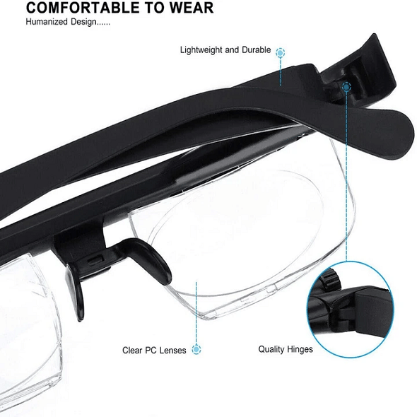 🔥 Adjustable Focus Glasses – Buy 2 Get 1 FREE | Buy 3 Get 2 FREE 👁️