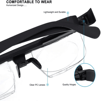 🔥 Adjustable Focus Glasses – Buy 2 Get 1 FREE | Buy 3 Get 2 FREE 👁️