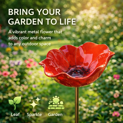 🐦 Mini Bird Bath & Pollinator Water Station - 49% OFF- ✨ Attract Birds & Beneficial Insects