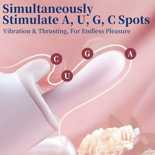 App Control 3 In 1 Sex Machine For A & U & G & C Stimulation, with Case