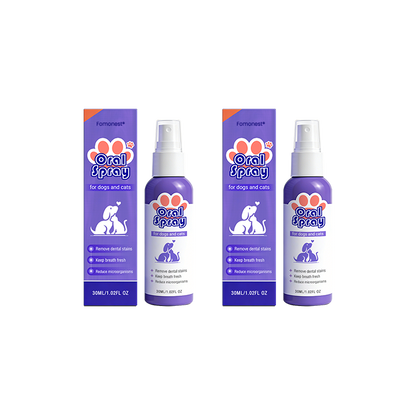 Pet Oral Spray ✅ Freshen Breath, Remove Tartar & Promote gum regeneration, stabilize teeth 🦷-$AC