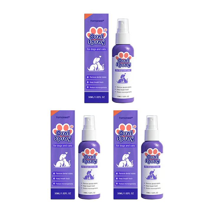 Pet Oral Spray ✅ Freshen Breath, Remove Tartar & Promote gum regeneration, stabilize teeth 🦷-$AC