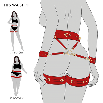 Sex Bondage BDSM Kit Restraints 7PCS Sets