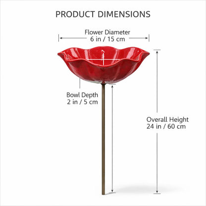 🐦 Mini Bird Bath & Pollinator Water Station - 49% OFF- ✨ Attract Birds & Beneficial Insects