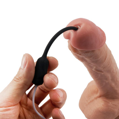 Full Silicone Urethral Plug Dilator with 20 Vibration Modes