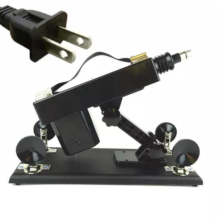 Automatic Sex Machine Gun with Standard Dildo and Extension Tube