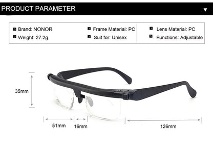 🔥 Adjustable Focus Glasses – Buy 2 Get 1 FREE | Buy 3 Get 2 FREE 👁️