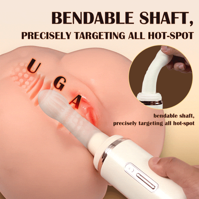 Heating  7 Thrusting 7 Vibrating Heating Sex Machine
