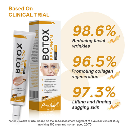 (Made and Shipped from USA) 🧑‍⚕️ Botox Bee Venom Wrinkle Removal Cream- LAST DAY 70% OFF🧑‍⚕️