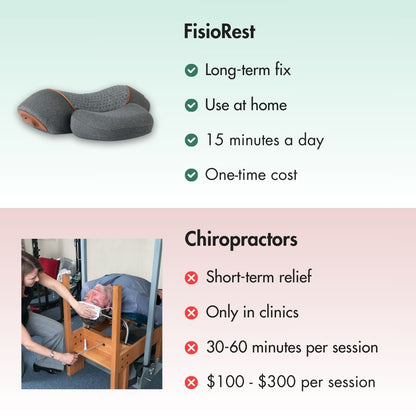 Cervical massage headrest