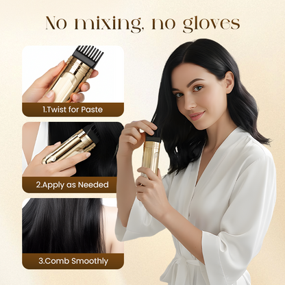 ✨Buy 1 Get 1 Free✨2-in-1 Convenient Hair Dye Comb For Gray Hair