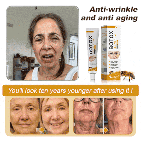 (Made and Shipped from USA) 🧑‍⚕️ Botox Bee Venom Wrinkle Removal Cream- LAST DAY 70% OFF🧑‍⚕️
