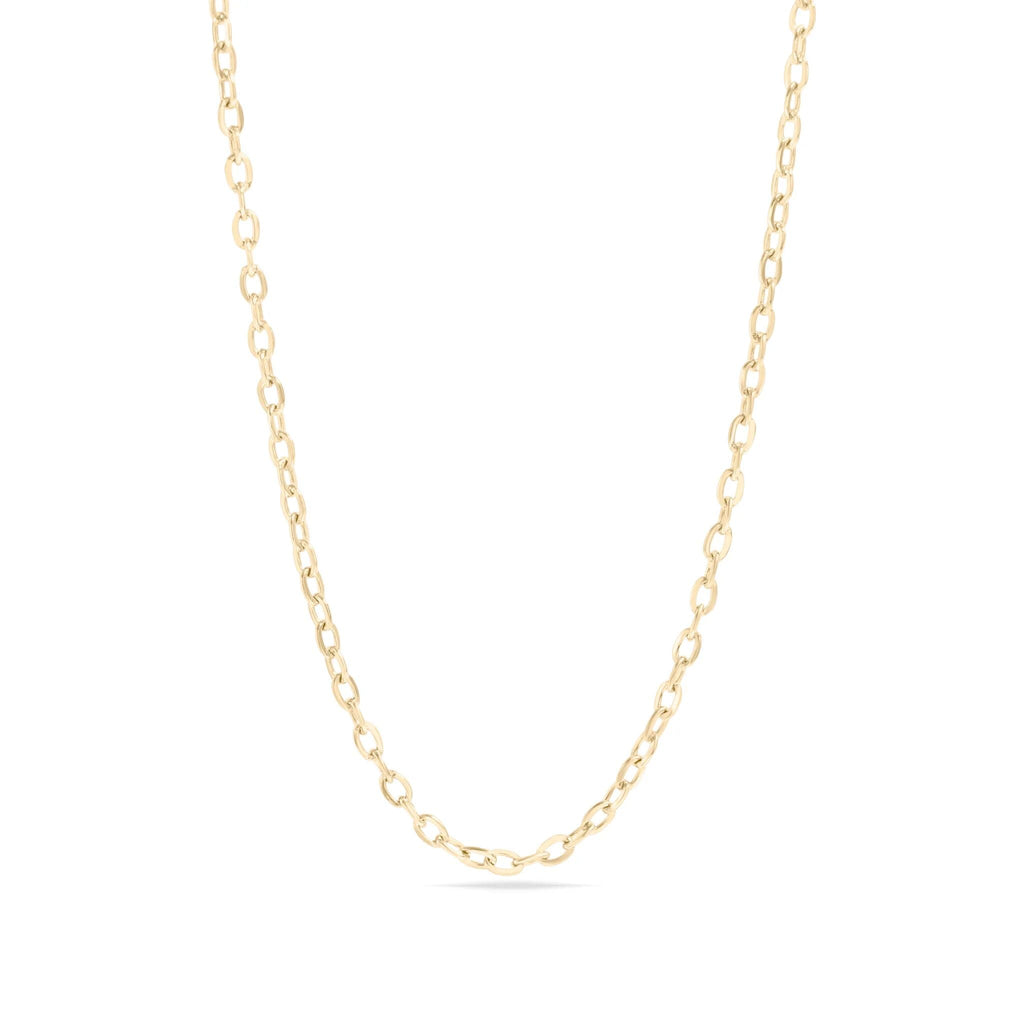 14K Gold Filled PLUS Loop/Cable Chain Necklace