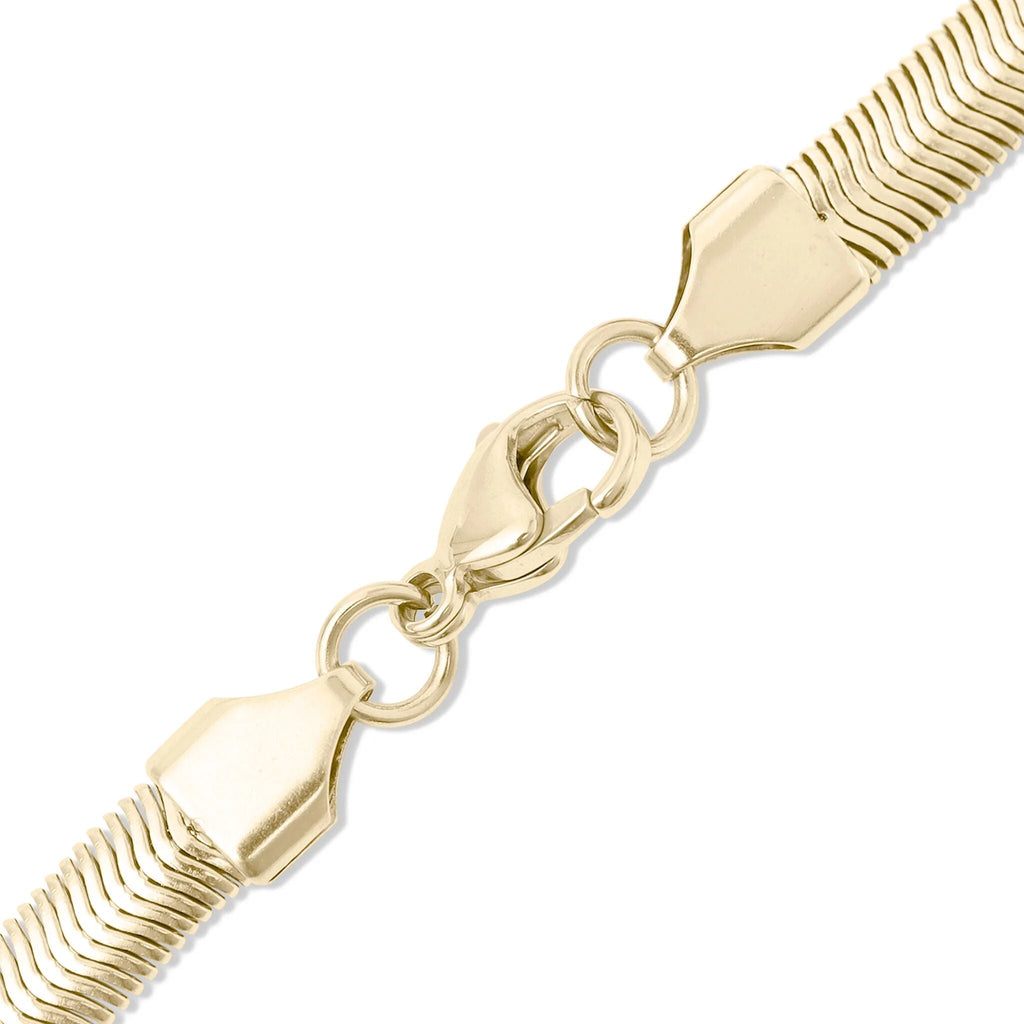 14K Gold Filled PLUS Herringbone Chain Necklace