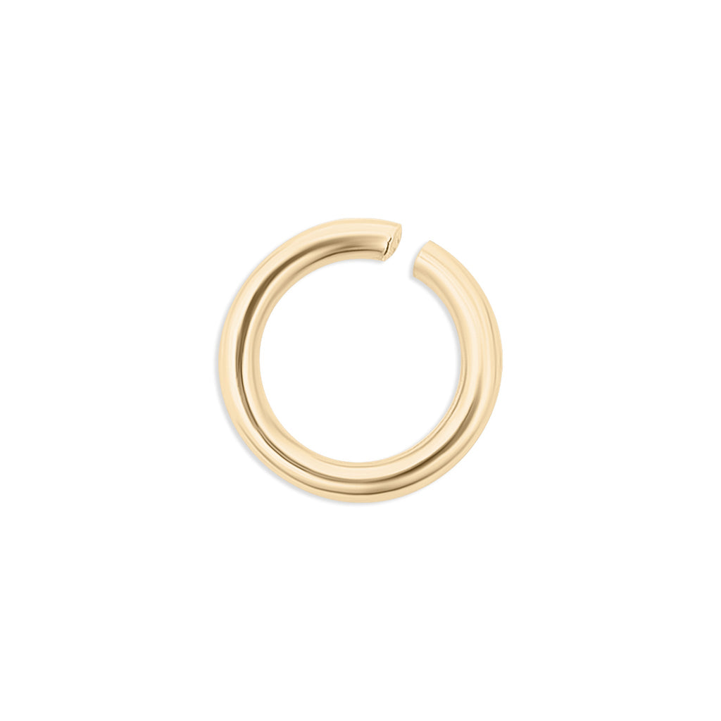 10 Pack 10K Solid Gold Open Jump Rings