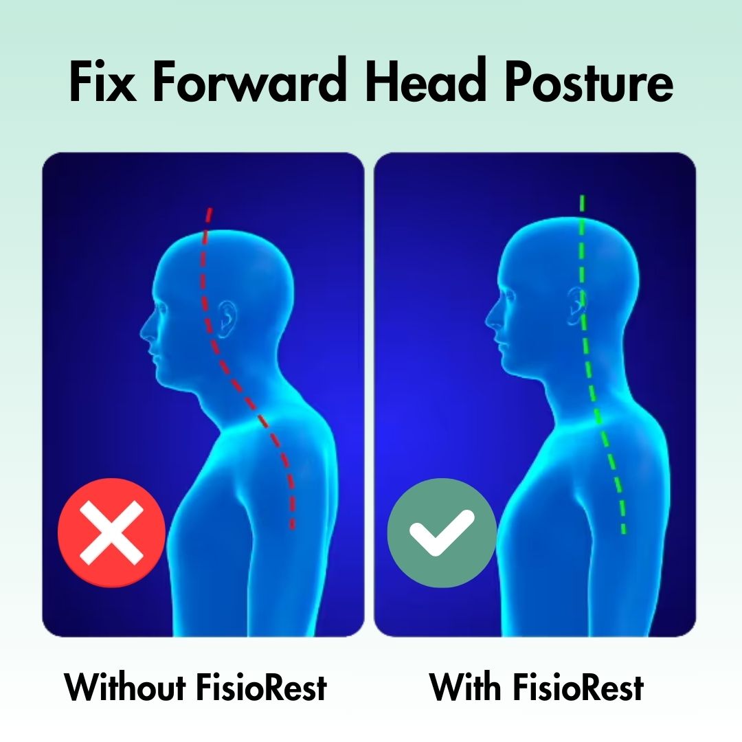 Cervical massage headrest