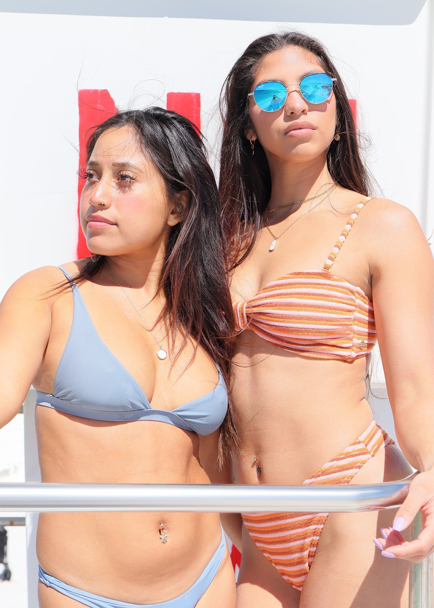 14K Gold Plated Sterling Silver Mother of Pearl Sunburst Mystical Paperclip Chain Necklace