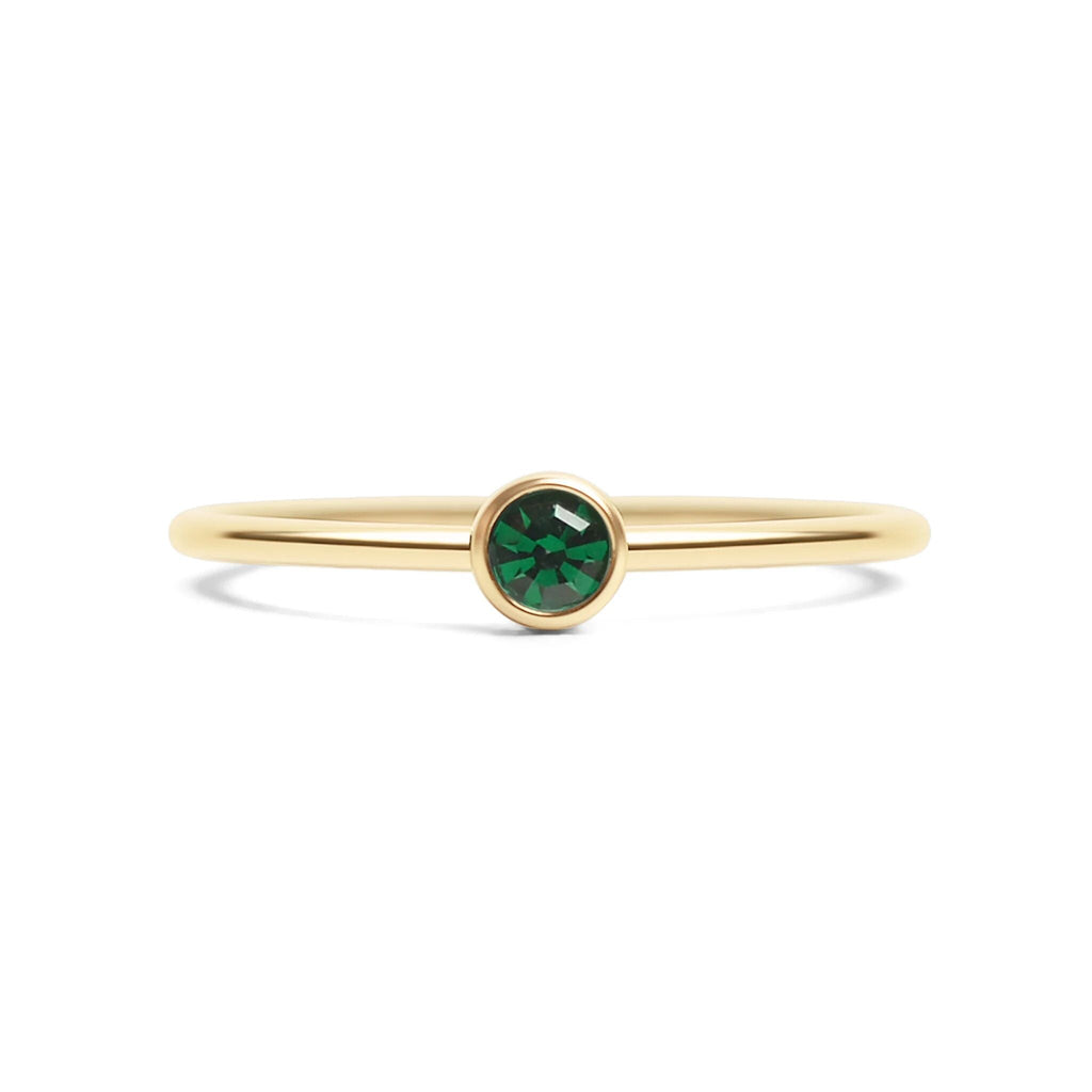 14K Gold Filled PLUS Birthstone Stacking Ring