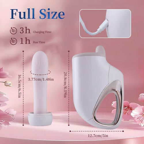 App Control 3 In 1 Sex Machine For A & U & G & C Stimulation, with Case