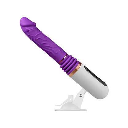 5 Thrusting 8 Vibrating Flexible Bending Dildo