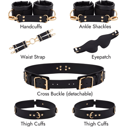 Sex Bondage BDSM Kit Restraints 7PCS Sets