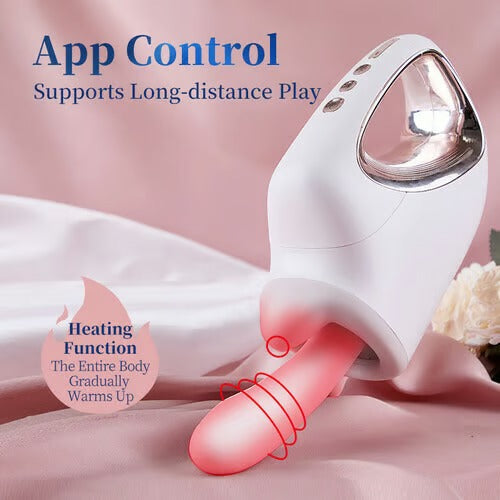 App Control 3 In 1 Sex Machine For A & U & G & C Stimulation, with Case