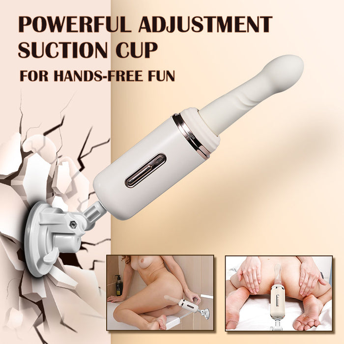 Heating  7 Thrusting 7 Vibrating Heating Sex Machine