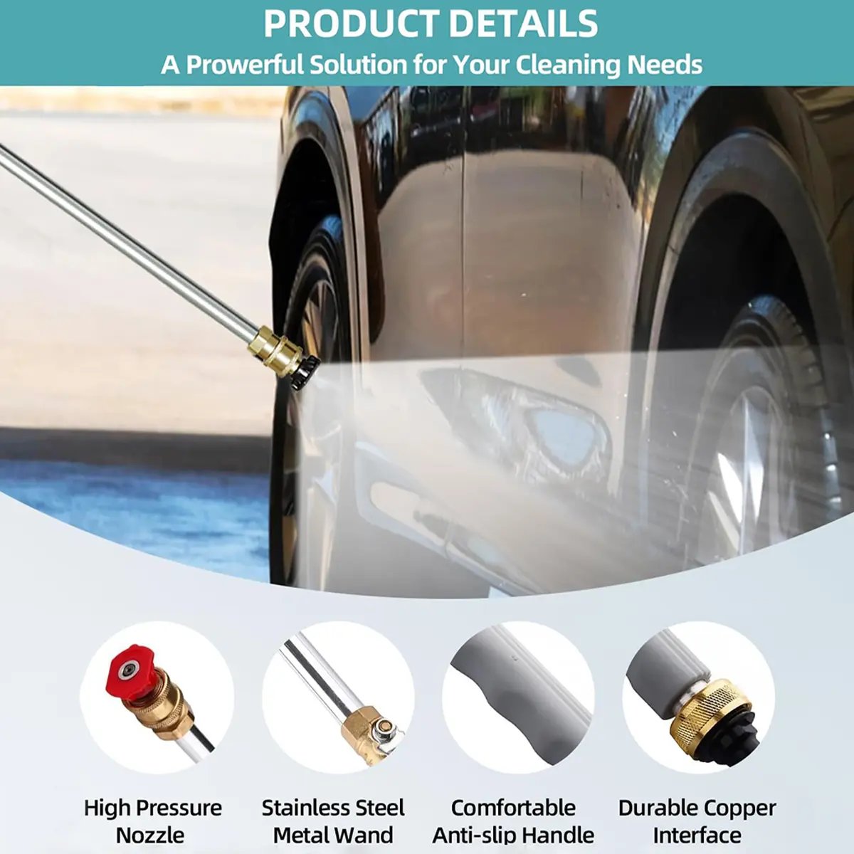 🏠🚀2026 Hot Sale✨ - Jet Nozzle Power Washer for Garden Hose