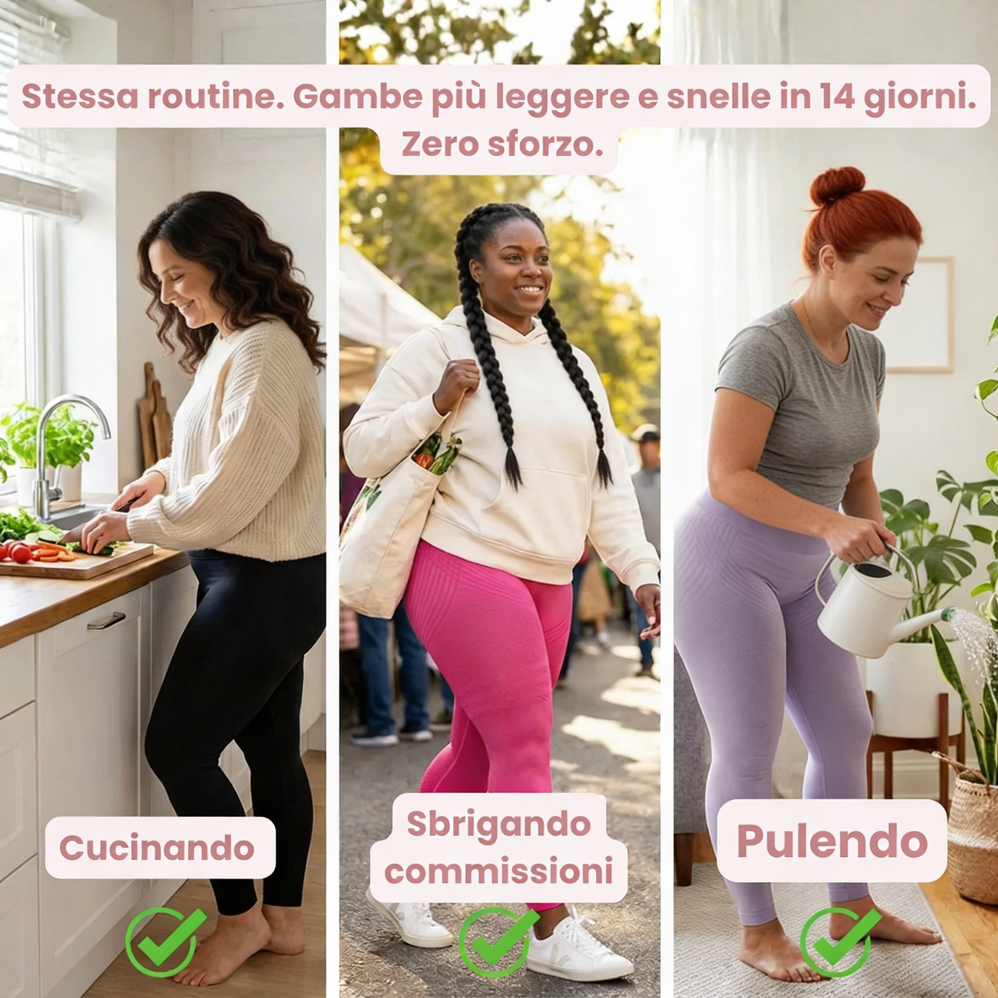 Leggings 3D  : dì addio al dolore e al gonfiore del lipedema in modo naturale