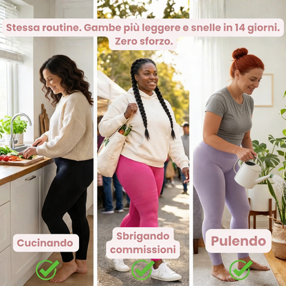 Leggings 3D  : dì addio al dolore e al gonfiore del lipedema in modo naturale
