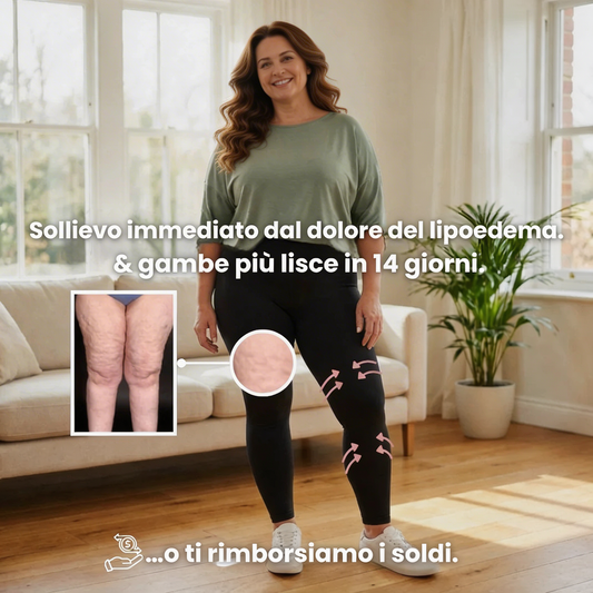 Leggings 3D  : dì addio al dolore e al gonfiore del lipedema in modo naturale