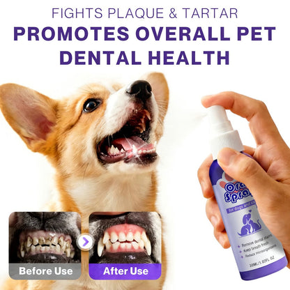 Pet Oral Spray ✅ Freshen Breath, Remove Tartar & Promote gum regeneration, stabilize teeth 🦷-$AC
