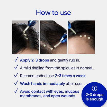 [Buy 1 Get 1] ViveLeb Spioxyl™ Scalp Serum 400 – 220K Micro-Spicules for Thicker, Fuller Hair | Korea’s Best-Selling Dermatologist-Recommended K-Beauty Volume Booster Serum (0.5 fl oz)