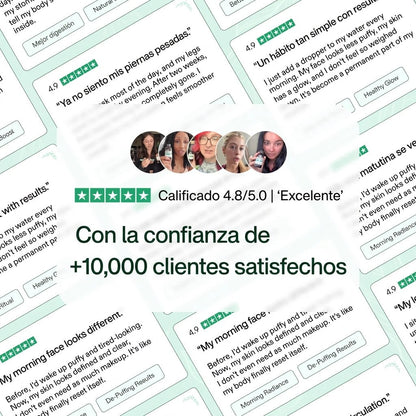 Sentirse más ligera y con menos  en 16 días o menos